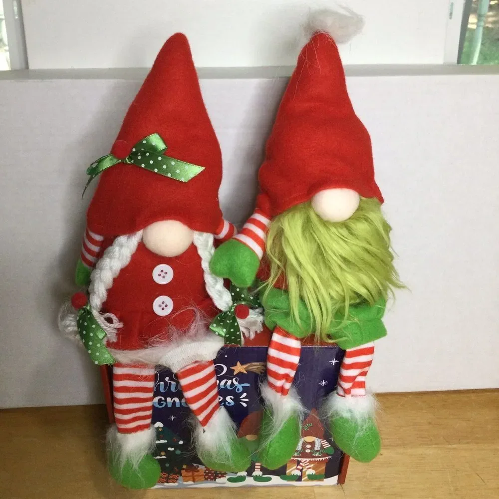 Christmas Gnomes‎ Plush Shelf Sitter 14